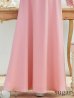 ピンク モデル：杉山佳那恵　身長：158cm　着用サイズ：5号(XSサイズ)