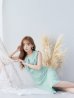 画像14: XS-Lサイズあり 【GINZA COUTURE/銀座クチュール】フリル/ ノースリーブ/ 膝丈/ ワンピース/ Aライン/ ミモレ丈/ キャバドレス[OF2]