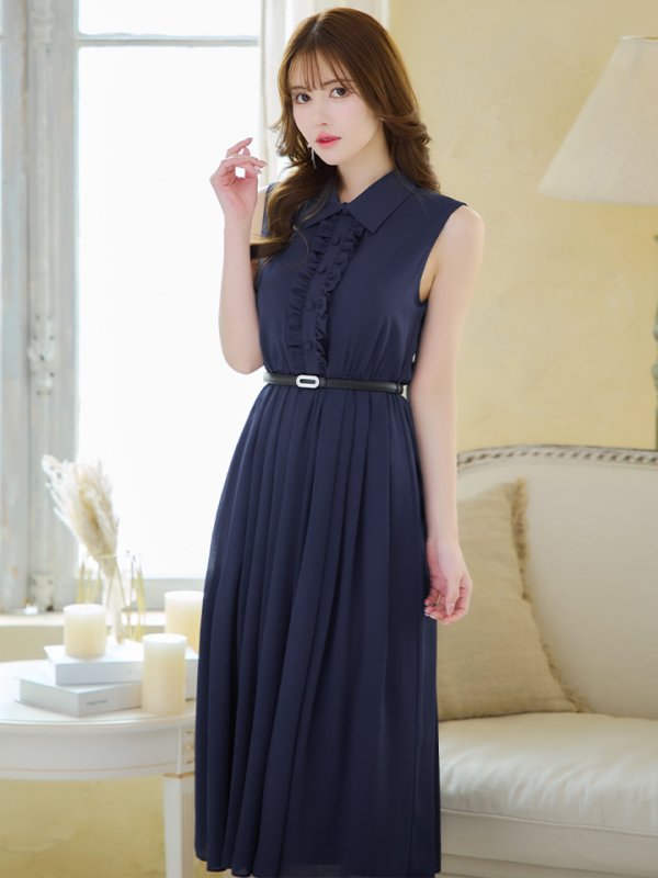 ネイビー モデル:ゆめ 身長:160cm:7号(Sサイズ)