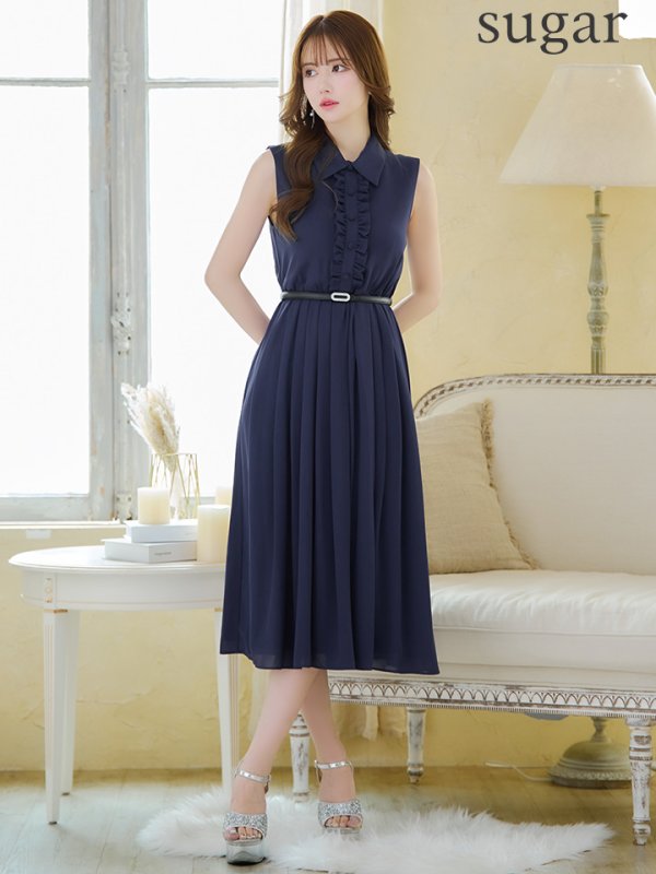 ネイビー モデル:ゆめ 身長:160cm:7号(Sサイズ)