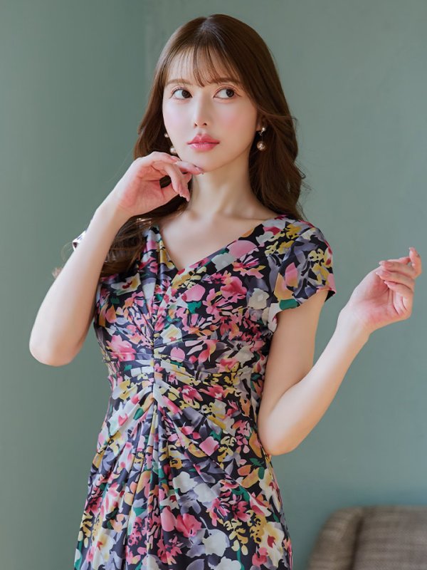 プリント モデル:ゆめ 身長:160cm:7号(Sサイズ)サイズ