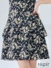 画像11: XS-Lサイズあり 【GINZA COUTURE/銀座クチュール】プリント/ ハイネック/ ノースリーブ/ フリル/ Aライン/ ワンピース/ ミニドレス/ キャバドレス[OF2]
