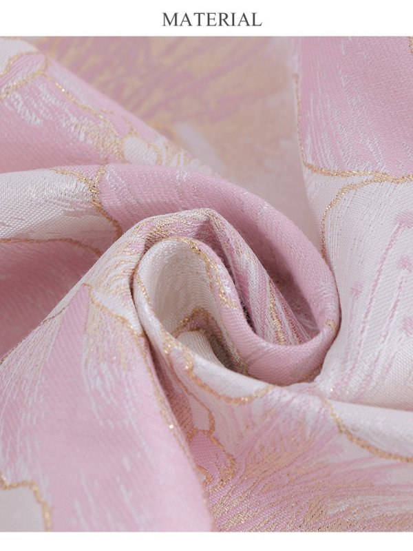 画像15: XS-Lサイズあり 【GINZA COUTURE/銀座クチュール】フラワープリント/ ノースリーブ/ ハイウエスト/ Aライン/ ミディアム丈/ 膝丈/ フレア/ ワンピース / キャバドレス[OF2]