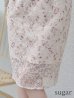 画像16: XS-Lサイズあり 【GINZA COUTURE/銀座クチュール】レース/ シアー/ ノースリーブ/ タイト/ ワンピース/ ミディアムドレス/ キャバドレス[OF2]