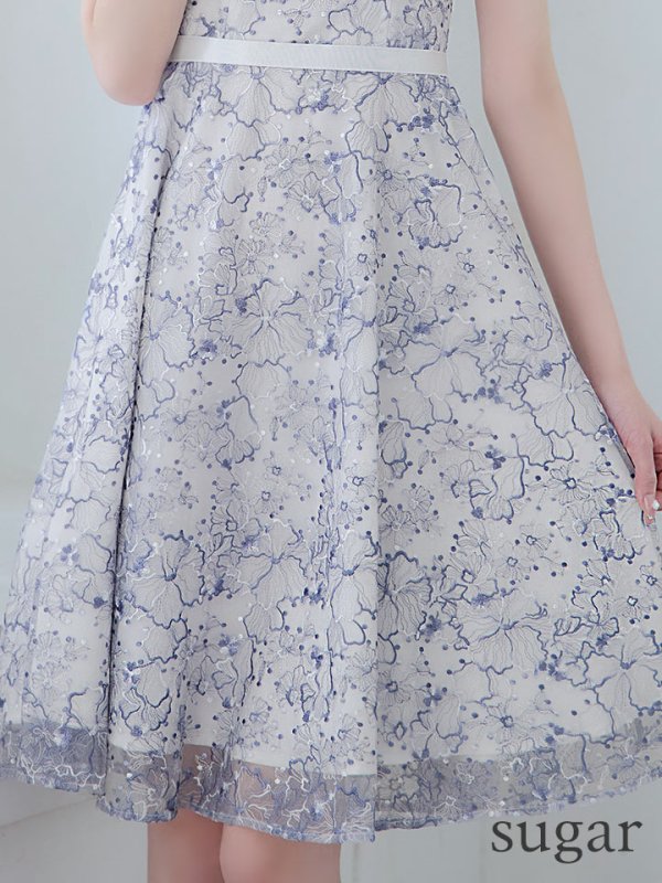 ブルー モデル:あすか 身長:170cm 着用サイズ:5号(XSサイズ)