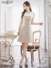 画像14: XS-Lサイズあり 【GINZA COUTURE/銀座クチュール】バイカラー/ 切替/ ツイード/ ノースリーブ/ Aライン/ 膝丈/ ミディアムドレス/ キャバドレス[OF2]