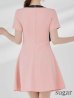 ピンク モデル：ゆめ　身長：160cm　着用サイズ：7号(Sサイズ)