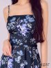 ブラックｘパープル　モデル：まおちゃる　身長：156cm　着用サイズ：Sサイズ