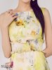 イエロー　モデル：まおちゃる　身長：158cm　着用サイズ：7号(Sサイズ)