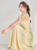 イエロー　モデル：あすか　身長：170cm　着用サイズ：7号(Sサイズ)