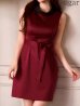 ワインレッド モデル：ゆめ　身長160cm　着用サイズ：Sサイズ