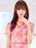 画像6: XS-Lサイズあり 【GINZA COUTURE/銀座クチュール】フラワー刺繍/ レース/ 半袖 / 袖あり/ Aライン/ ミディアム丈/ 膝丈/ ワンピース/ ミディアムドレス/ キャバドレス[OF2]
