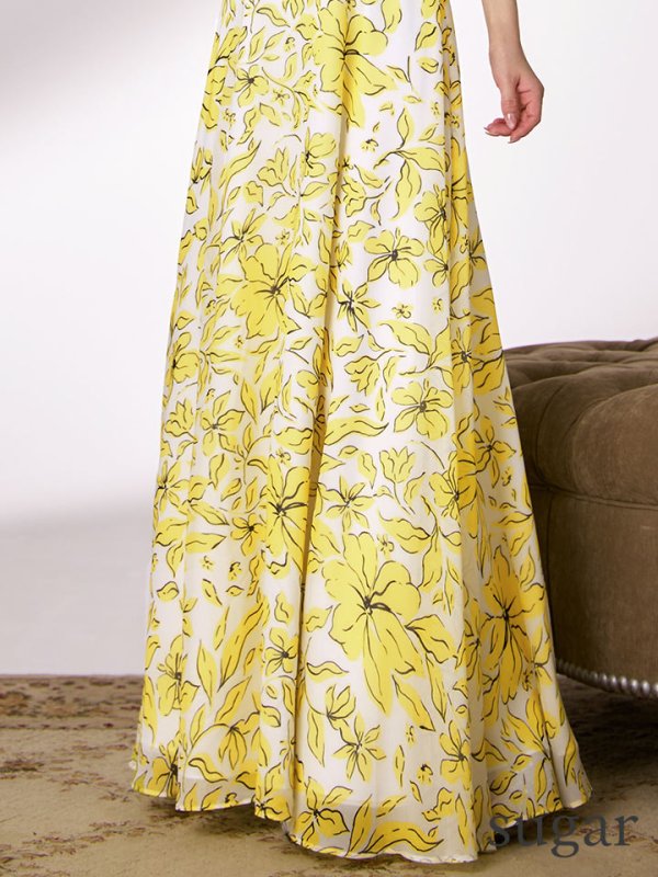 イエロー　モデル：ゆめ　身長：160cm　着用サイズ：Sサイズ