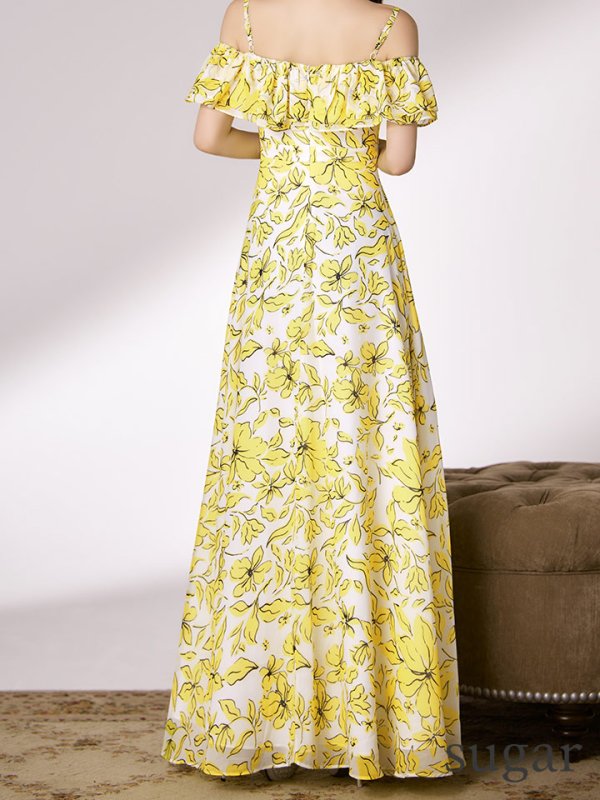 イエロー　モデル：ゆめ　身長：160cm　着用サイズ：Sサイズ