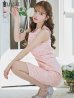 ピンク モデル：ゆめ　身長：160cm　着用サイズ：7号(Sサイズ)