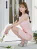 ピンク モデル：ゆめ　身長：160cm　着用サイズ：7号(Sサイズ)