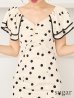 ホワイト モデル：ゆめ　身長：160cm　着用サイズ：7号(Sサイズ)