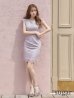 画像7: 【GINZA COUTURE/銀座クチュール】総レース/ ノースリーブ/ ミディアム丈/ タイト/ ワンピースドレス/ キャバドレス[OF2]