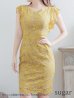 画像15: 【GINZA COUTURE/銀座クチュール】総レース/ ノースリーブ/ ミディアム丈/ タイト/ ワンピースドレス/ キャバドレス[OF2]