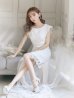 画像3: 【GINZA COUTURE/銀座クチュール】総レース/ ノースリーブ/ ミディアム丈/ タイト/ ワンピースドレス/ キャバドレス[OF2]
