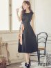 画像9: 【GINZA COUTURE/銀座クチュール】スカーフプリント/ 膝丈/ Aライン/ ワンピース/ ミニドレス/ キャバドレス[OF2]