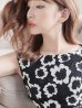 画像4: 【GINZA COUTURE/銀座クチュール】ケミカルレース/ ノースリーブ/ ミディアム丈/ タイト/ ミニドレス/ キャバドレス[OF2]