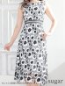 画像12: 【GINZA COUTURE/銀座クチュール】ケミカルレース/ ノースリーブ/ ミディアム丈/ タイト/ ミニドレス/ キャバドレス[OF2]