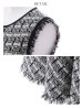 画像12: 【XS-Lサイズあり】 【GINZA COUTURE/銀座クチュール】ツイード/ ノースリーブ/ 膝丈/Aライン/ ワンピース/ ミディアムドレス/ キャバドレス[OF2]