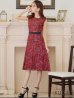画像7: 【GINZA COUTURE/銀座クチュール】 ツイード/ ノースリーブ/ Aライン/ ワンピース/ ひざ丈/ ミディアムドレス/ キャバドレス[OF2]