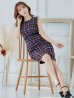画像12: 【GINZA COUTURE/銀座クチュール】 ツイード/ ノースリーブ/ タイト/ ワンピース/ ひざ丈/ ミディアムドレス/ キャバドレス[OF2]