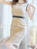 画像8: 【GINZA COUTURE/銀座クチュール】 ツイード/ ノースリーブ/ タイト/ ワンピース/ ひざ丈/ ミディアムドレス/ キャバドレス[OF2]