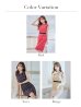 画像37: 【GINZA COUTURE/銀座クチュール】 ツイード/ ノースリーブ/ タイト/ ワンピース/ ひざ丈/ ミディアムドレス/ キャバドレス[OF2]