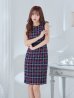 画像5: 【GINZA COUTURE/銀座クチュール】 ツイード/ ノースリーブ/ タイト/ ワンピース/ ひざ丈/ ミディアムドレス/ キャバドレス[OF2]