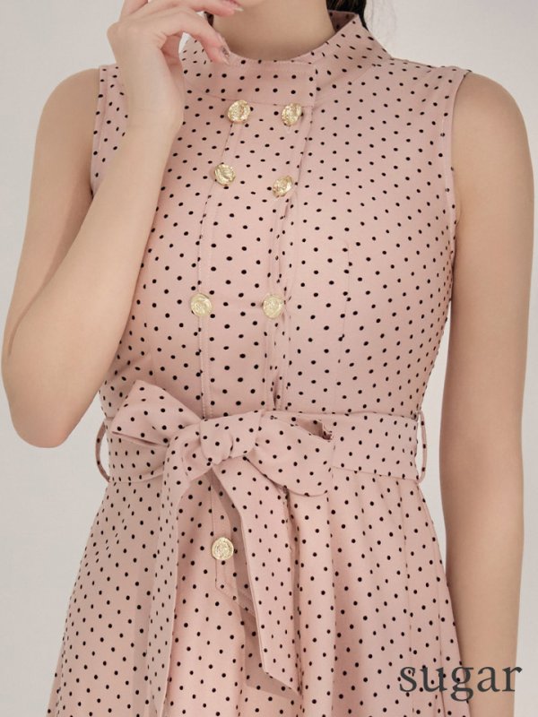 ピンク モデル:りな 身長:160cm 着用サイズ:7号(Sサイズ)