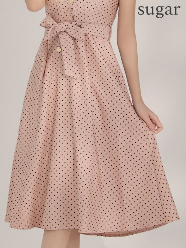 ピンク モデル:りな 身長:160cm 着用サイズ:7号(Sサイズ)