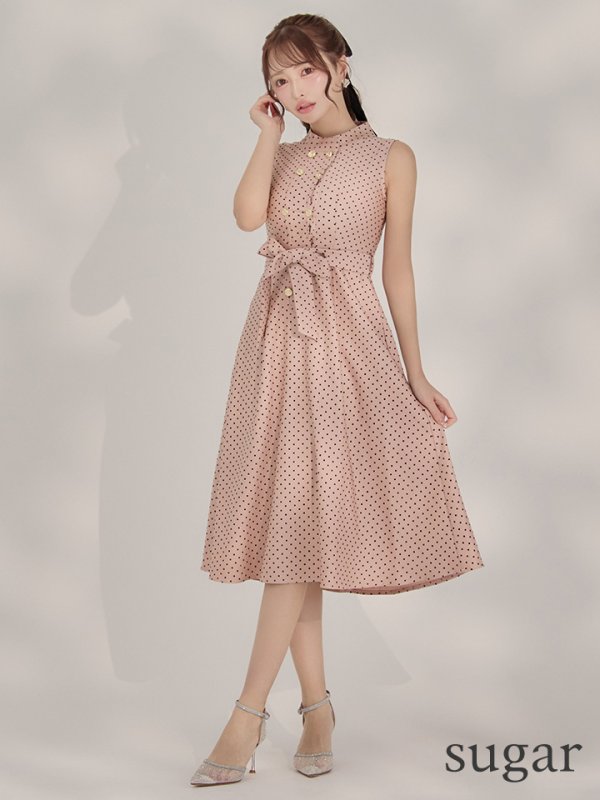 ピンク モデル:りな 身長:160cm 着用サイズ:7号(Sサイズ)