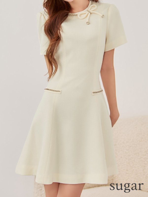 アイボリー　モデル：まりん　身長：164cm　着用サイズ：Sサイズアイボリー　モデル：まりん　身長：164cm　着用サイズ：Sサイズ