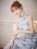 ホワイト×ブルー　モデル：ゆめ　身長：160cm　着用サイズ：Sサイズ