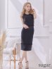 ブラック モデル：ほずみ　身長：157cm　着用サイズ：7号(Sサイズ)