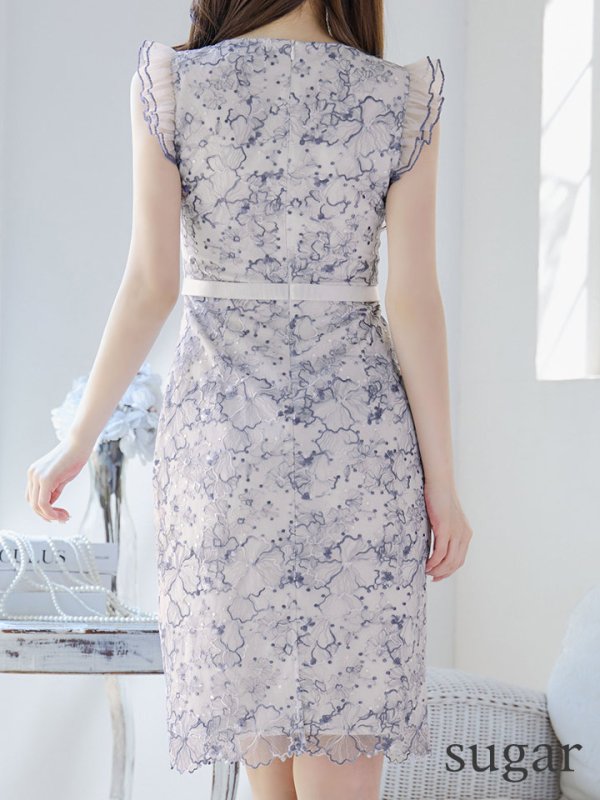 ブルー モデル:ゆめ 身長:160cm 着用サイズ:5号(XSサイズ)