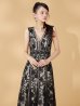 ブラック モデル：まおちゃる　身長：158cm　着用サイズ：7号(Sサイズ)