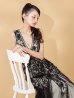 ブラック モデル：まおちゃる　身長：158cm　着用サイズ：7号(Sサイズ)