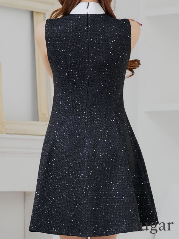 ブラック モデル:真優川咲 身長:158cm:7号(Sサイズ)