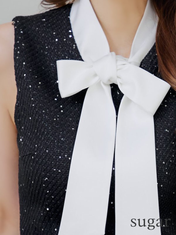 ブラック モデル:真優川咲 身長:158cm:7号(Sサイズ)