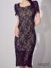 ブラック　モデル：まおちゃる　身長：158cm　着用サイズ：7号(Sサイズ)
