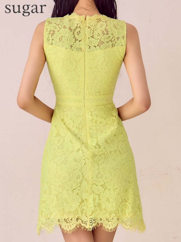 イエロー　モデル：まおちゃる　身長：156cm　着用サイズ：Sサイズ