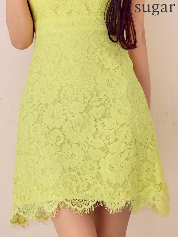 イエロー　モデル：まおちゃる　身長：156cm　着用サイズ：Sサイズ