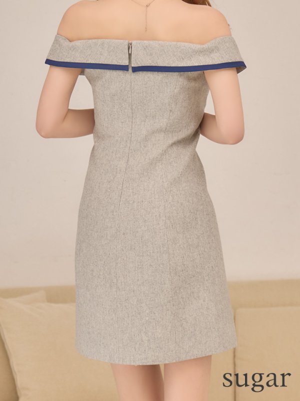 グレー　モデル：ゆめ　身長：160cm　着用サイズ：Sサイズ