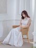 画像8: XS-Lサイズあり【ERUKEI エルケイ】総レース/ ノースリーブ/ Aライン/ ロングドレス/ キャバドレスlong[OF2]
