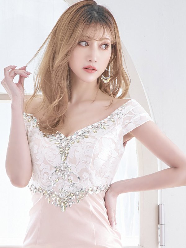 画像7: 【ERUKEI / Glitter】ハイウエスト切り替え/タイト/ミニ/ミニドレス /キャバドレス[OF2]